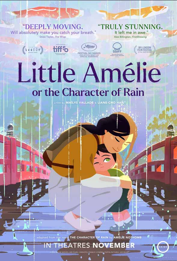 Little Amelie Or The Character Of Rain-filmposter